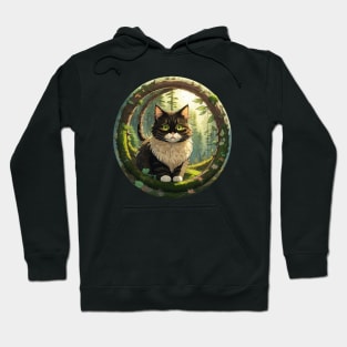 Norwegian Forest Kitten Hoodie